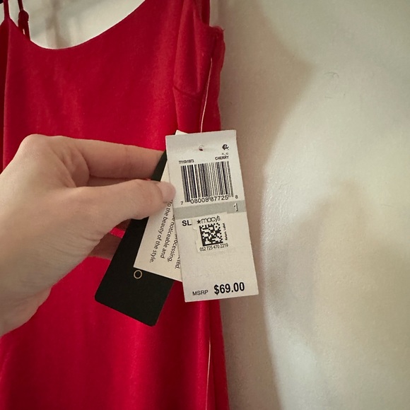 Red Rhinestone Dress - Picture 4 of 4